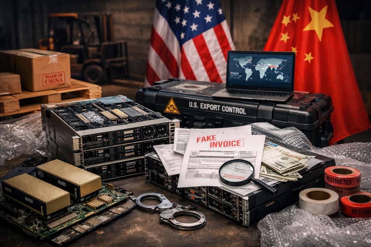 Desmantelada una red que enviaba servidores de IA a China burlando los controles de EE.UU.